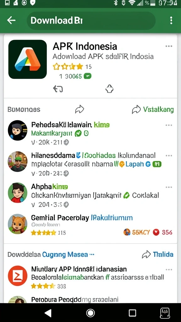 Tampilan antarmuka aplikasi yang ramah pengguna.