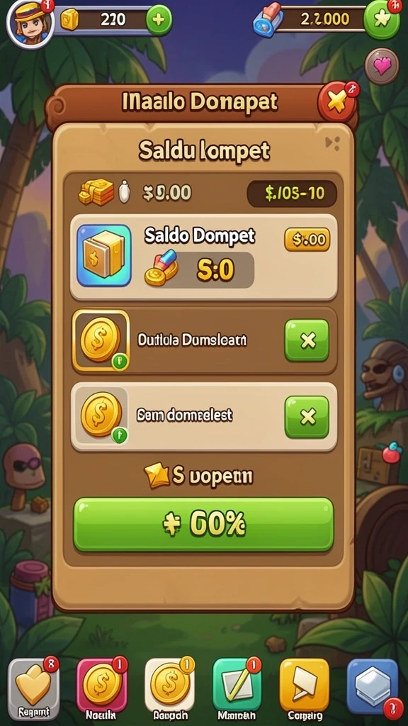 Berbagai mode permainan yang seru untuk dicoba.