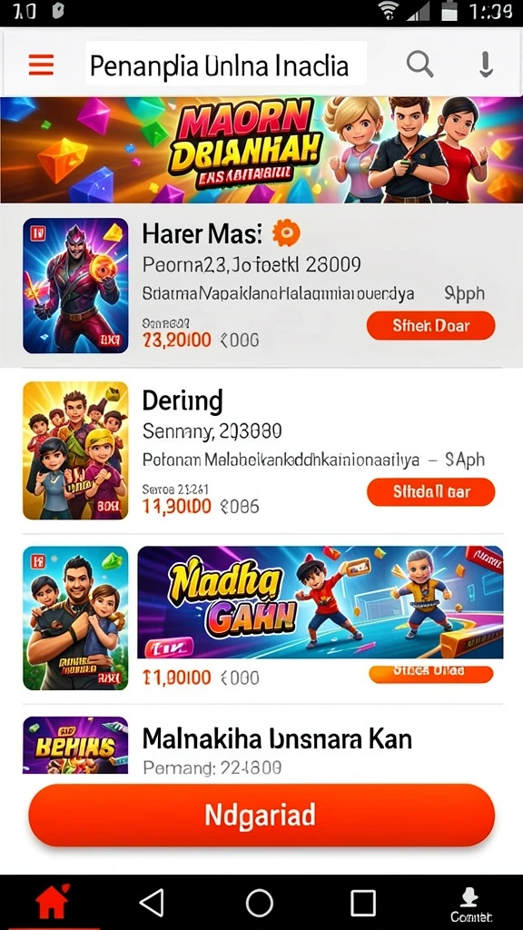 Kesempatan untuk memenangkan hadiah menarik setiap hari.