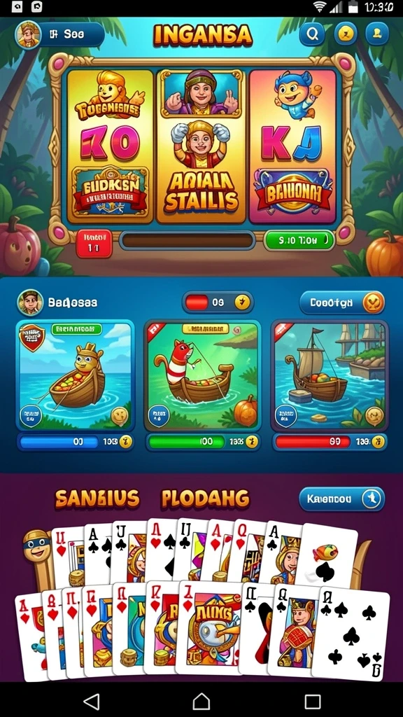 Screenshot gameplay yang intens dan seru.