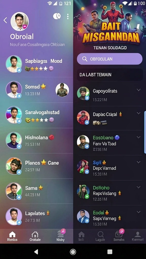 Beragam pilihan permainan yang mengasyikkan.