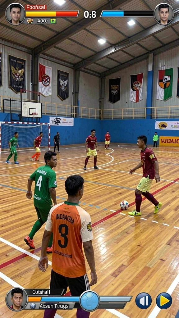 Interaksi sosial yang menarik dalam permainan.