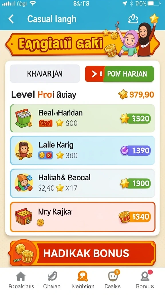 Tampilan antarmuka yang ramah pengguna.