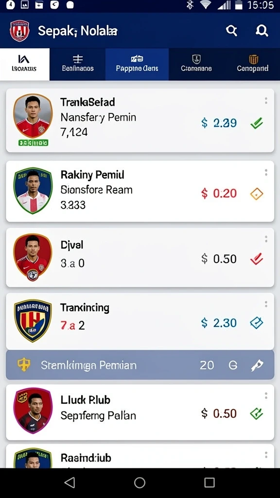 Karakter unik yang bisa dipilih dalam permainan.