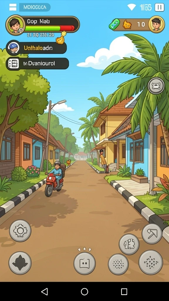 Tampilan antarmuka yang modern dan menarik.