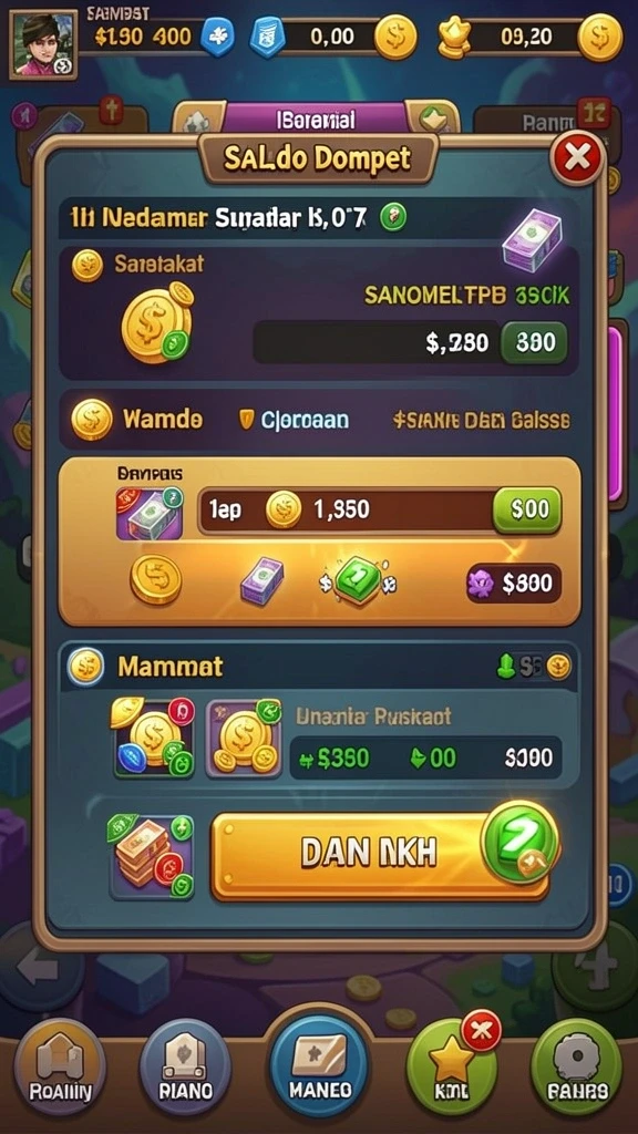 Gameplay yang seru dengan berbagai tantangan.