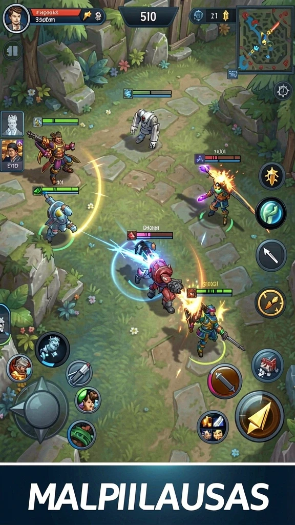 Gameplay seru yang menantang para pemain.