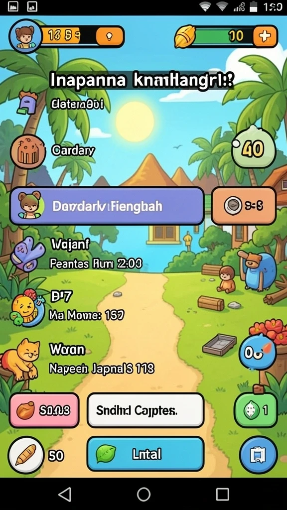 Grafik yang memukau dan penuh warna.