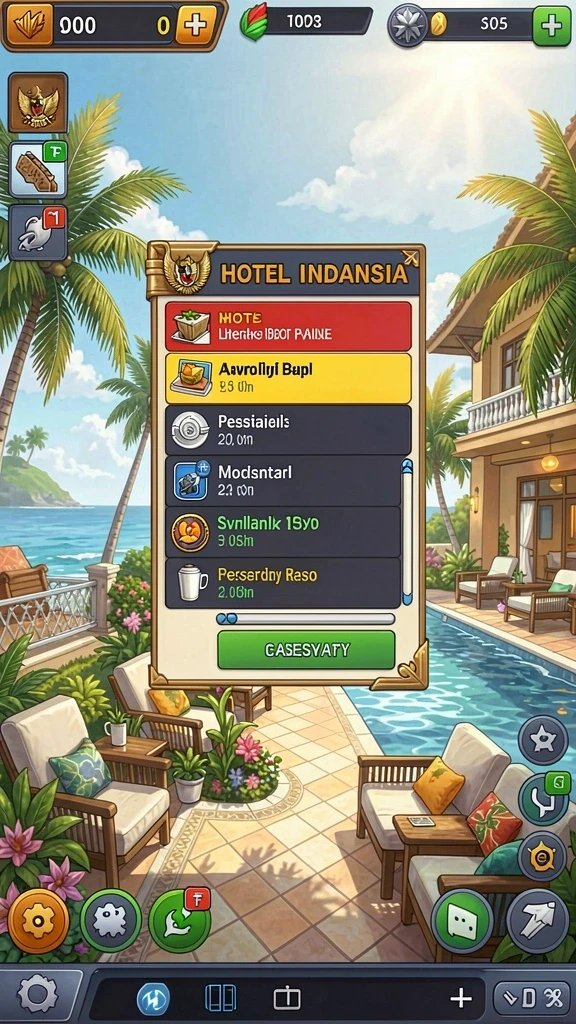 Tampilan dashboard utama IDPKING yang interaktif.
