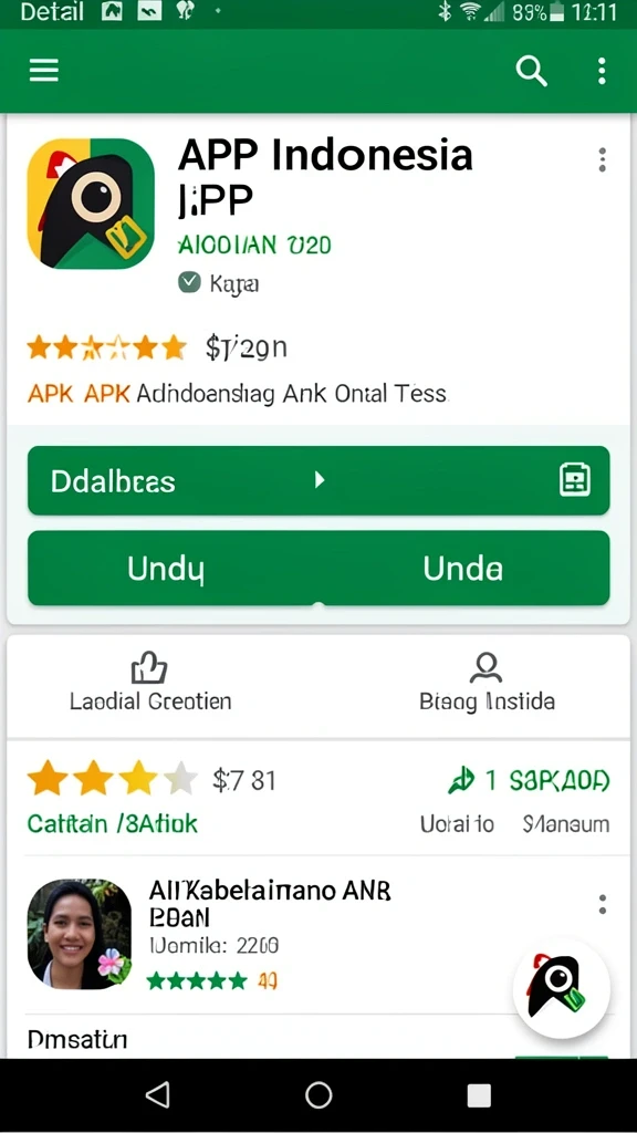 Tampilan antar muka yang ramah pengguna.