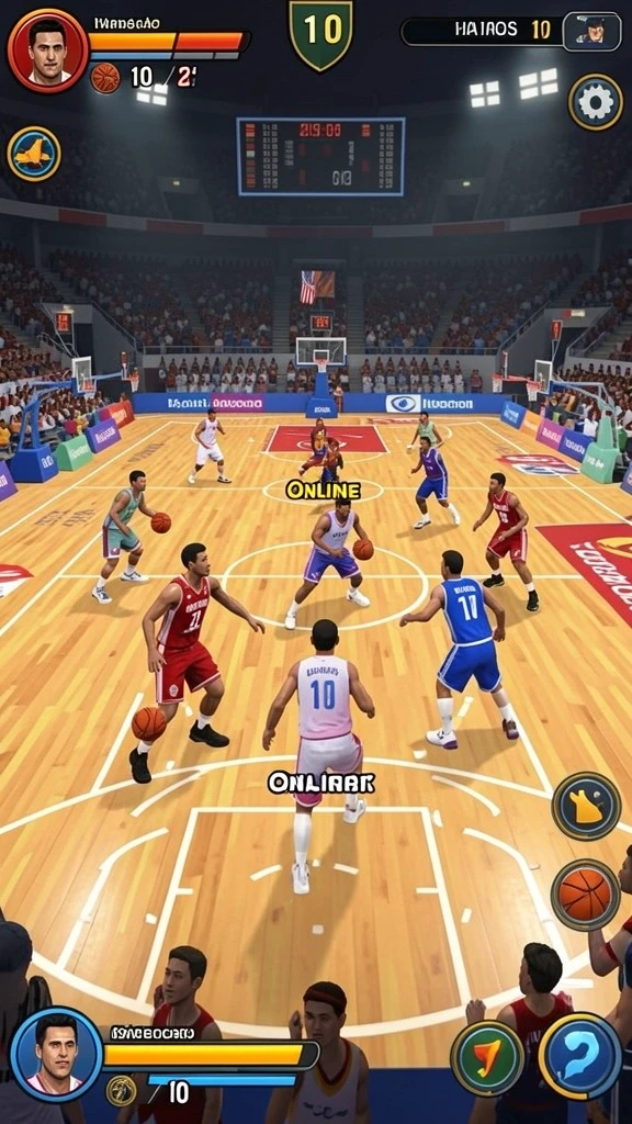 Tangkapan layar memperlihatkan mode multiplayer kompetitif.
