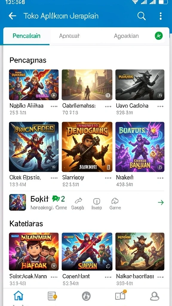 Tampilan antarmuka yang modern dan ramah pengguna.
