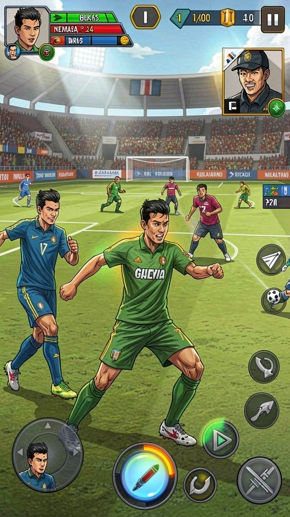 Gambaran komunitas aktif di dalam game.