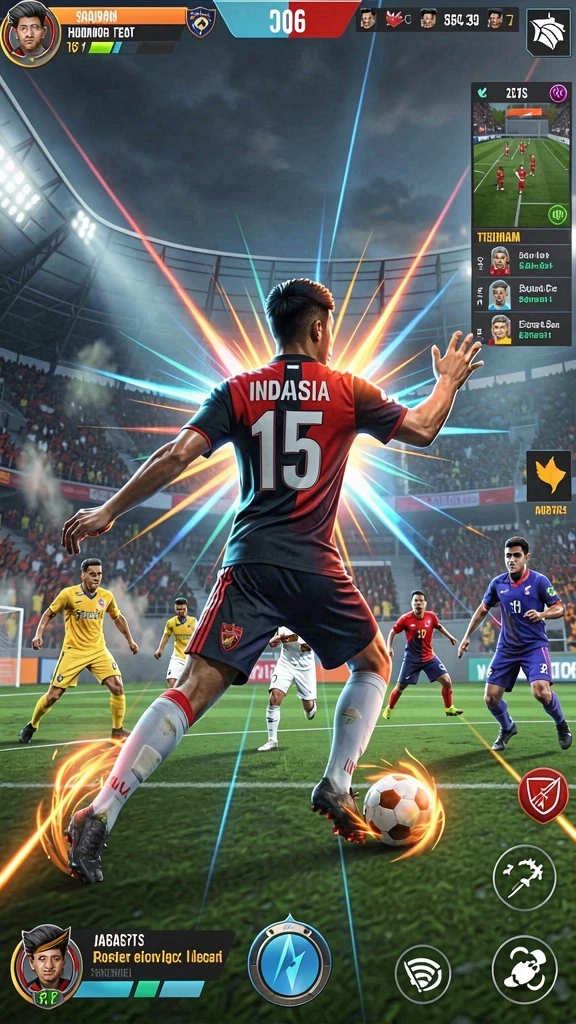 Fitur turnamen yang membuat permainan lebih kompetitif.