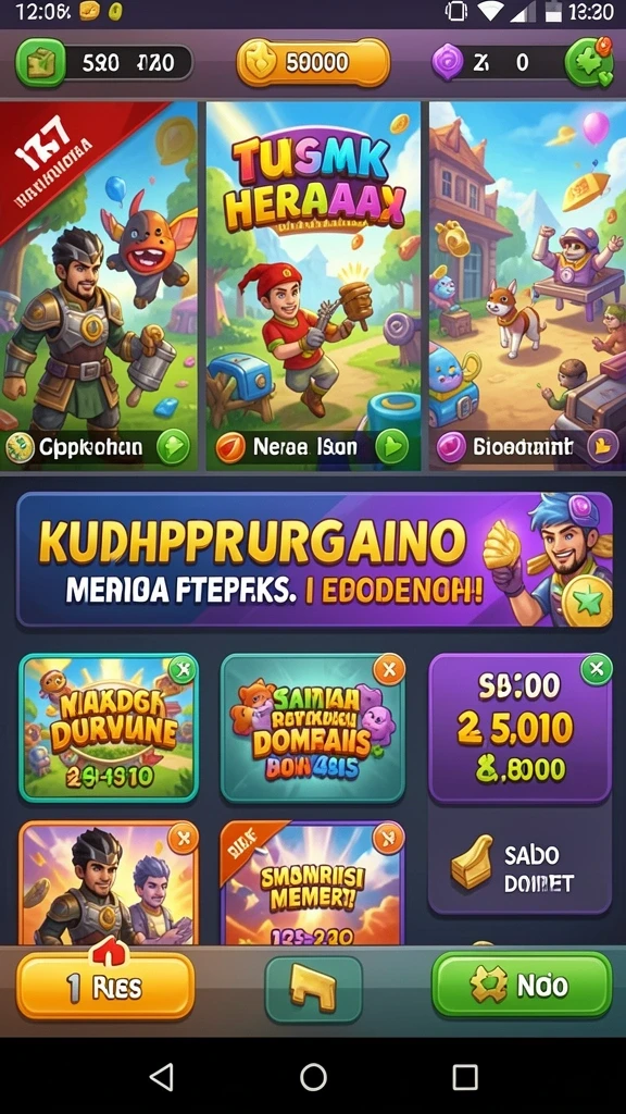 Mode permainan yang variatif dan seru.