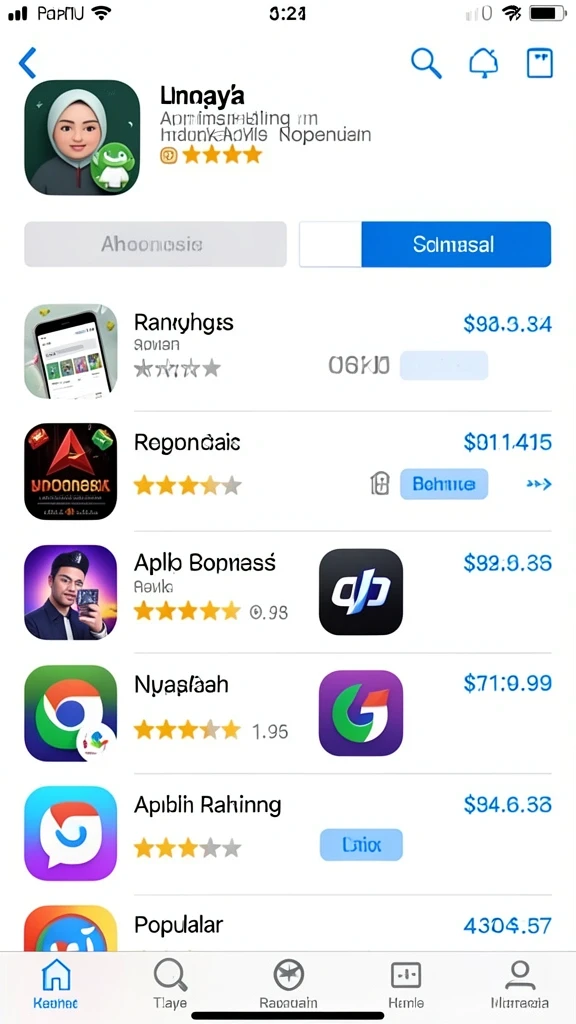 Tampilan antarmuka yang user-friendly dan mudah digunakan.