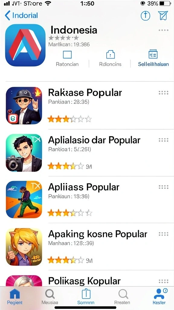 Pengguna dapat berinteraksi melalui fitur chat yang tersedia.