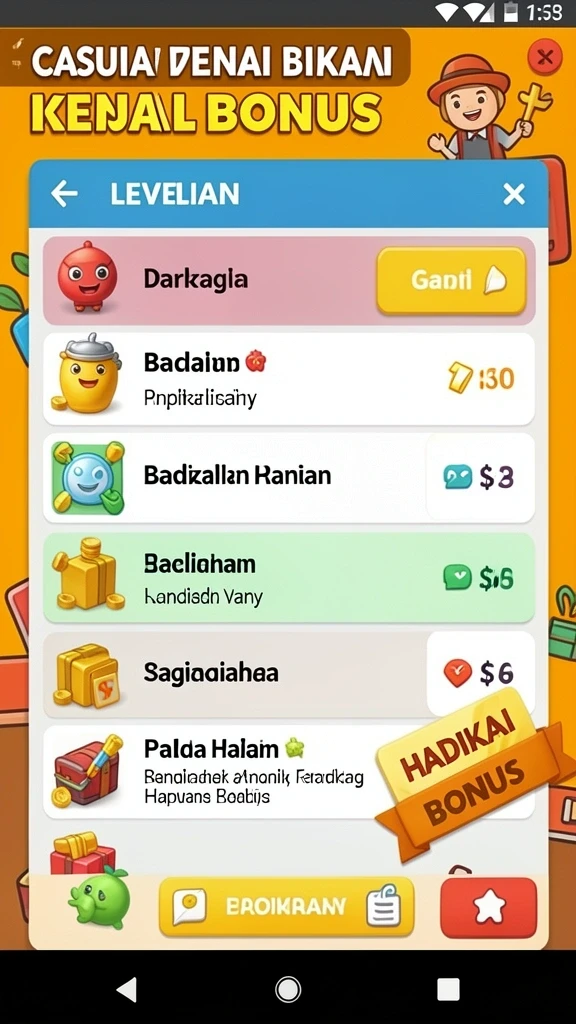Tampilan antarmuka pengguna yang ramah dan mudah dinavigasi.