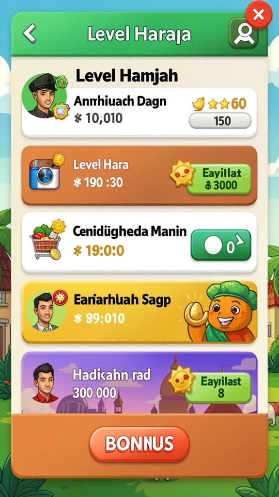 Tampilan antarmuka yang menarik dan mudah digunakan.
