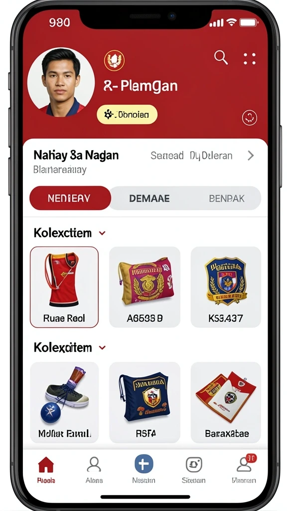 Tampilan antarmuka NDMTOGEL yang menarik dan informatif.