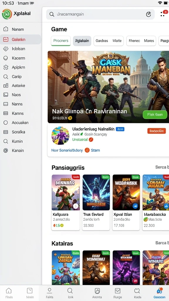 Level baru yang penuh tantangan dan hadiah.