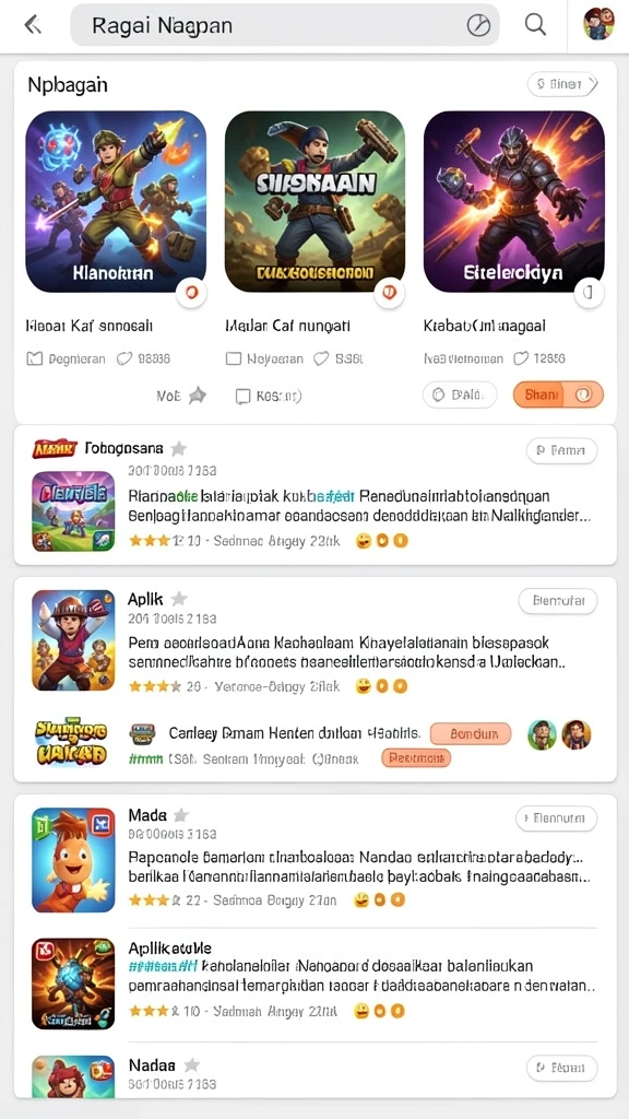 Tampilan antarmuka yang ramah pengguna.