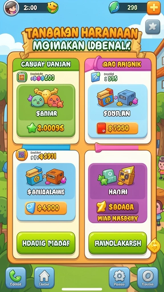 Beragam pilihan permainan judi seru.