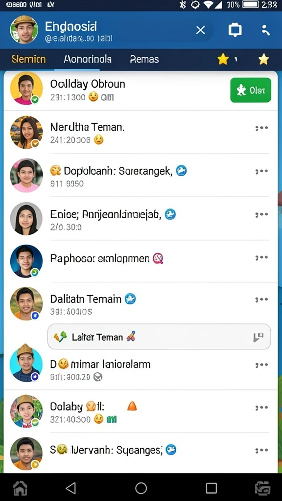 Tangkapan layar yang menunjukkan momen petualangan yang mendebarkan.