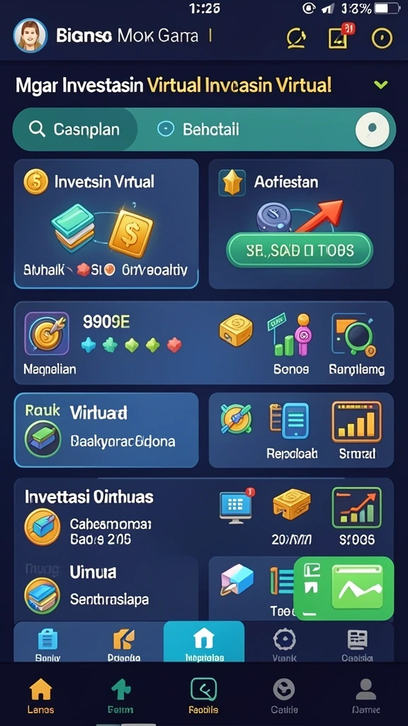 Tangkapan layar menampilkan grafis yang menawan di dunia game.