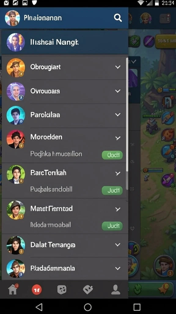 Momen menegangkan saat bertarung melawan monster.