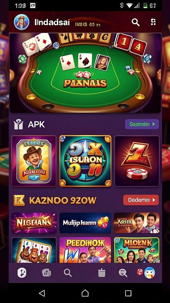 Tampilan antarmuka yang intuitif dan menarik.
