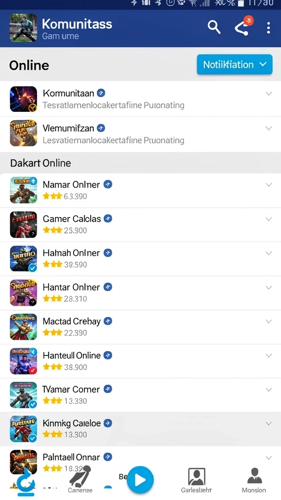 Menunjukkan mode multiplayer yang seru.