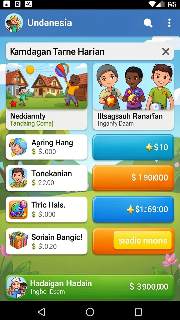Sistem upgrade yang menarik dan sederhana.