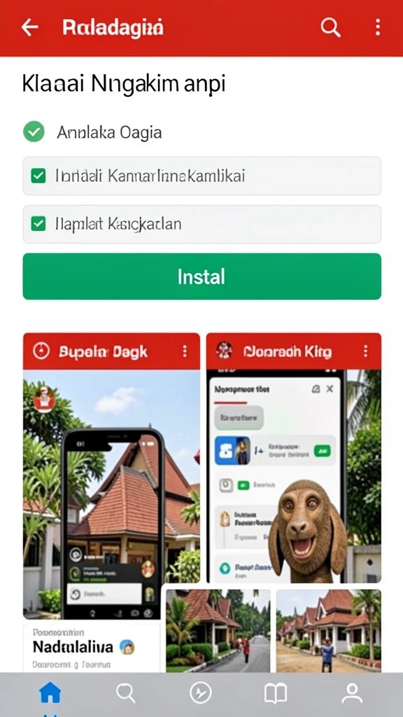 Tampilan utama TTT888 yang menarik dan intuitif.