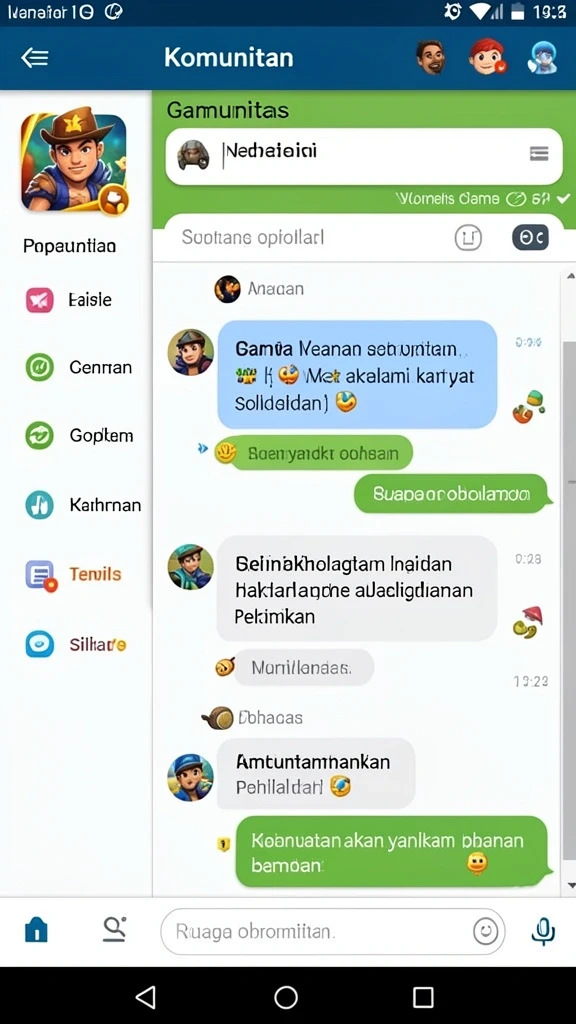 Tangkapan layar menunjukkan karakter utama dalam aksi.